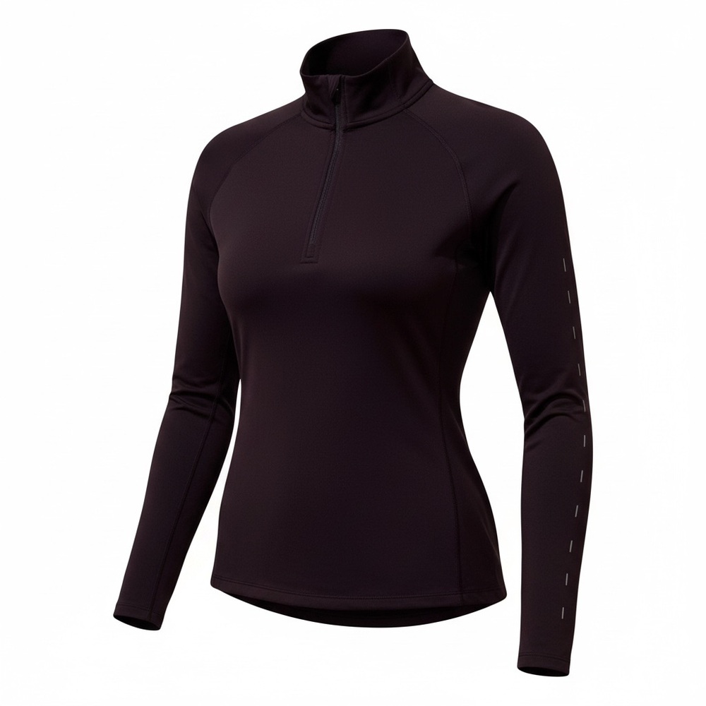 Nike Pro hyperwarm burgundy performance pullover, small